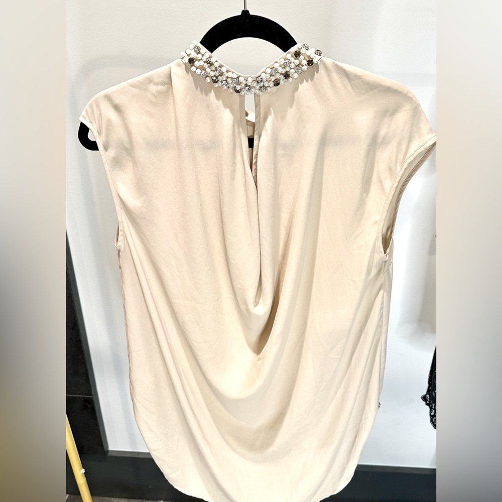 Bellatrix beaded/jeweled collar top
